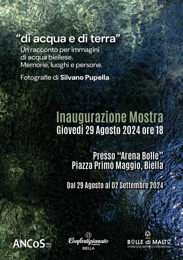 A Bolle di Malto la mostra "di acqua e di terra"