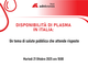 Plasmaderivati, esperti a confronto per garantirne la disponibilità in Italia - Diretta domani dalle 10 Plasmaderivati, esperti a confronto per garantirne la disponibilità in Italia - Diretta domani dalle 10