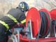 Valdilana, a fuoco catasta di legname (foto di repertorio)