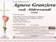 Agnese Granziera, ved. Aldovrandi