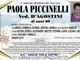 Paola Piccinaelli, ved D'Agostini