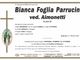 Bianca Foglia Parrucin, ved. Aimonetti