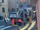 Donna investita lungo via Ivrea, soccorsa dai passanti foto Giuliana Mosca per newsbiella.it
