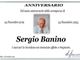 Sergio Banino, anniversario