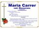 Maria Carrer, ved. Masserano