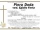 Piera Doda, ved. Egidio Ferla