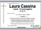 Laura Cassina, ved. Comoglio