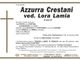 Azzurra Crestani, ved. Lora Lamia