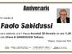 Paolo Sabidussi - Anniversario