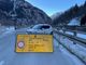 Gressoney, frana sulla strada del rientro: molti biellesi bloccati in Valle del Lys Gressoney, frana sulla strada del rientro: molti biellesi bloccati in Valle del Lys