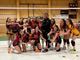 In foto, le ragazze della serie D e coach Rudy Rastello dopo il successo contro Montanaro.