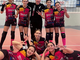 In foto, le atlete della squadra Under 13 Virtus Biella dopo il successo contro GS Pavic Romagnano