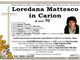 Loredana Mattesco in Carion