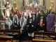 Nell’immagine: la comunità sarda di Biella al sacello di San Giuseppe di Riva con mons. Salvatore Pompedda, il diacono Marco Gamberini e confratelli della Pia Unione con il priore Marco Donati