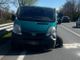 Scontro tra due mezzi sulla strada del Maghettone FOTO