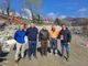 Tollegno, sopralluogo dei funzionari della Regione ai lavori sul Cervo FOTO