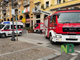 Biella, soccorso un uomo in piazza Vittorio Veneto (servizio di Mauro Benedetti per newsbiella.it)