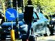 In monopattino a Cavaglià: casco appeso e bombola del gas In monopattino a Cavaglià: casco appeso e bombola del gas