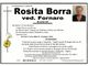 Rosita Borra, Ved. Fornaro