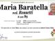 Maria Baratella, Ved. Rossetti