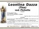 Leontina Dazza (Tina) ved. Pichetto