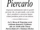 Piercarlo - Ringraziamenti