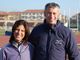 Nadia Ejjafini e il suo allenatore Andrea Bello Nadia Ejjafini e il suo allenatore Andrea Bello