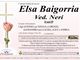 Elsa Baigorria ved. Neri