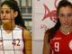 Ludovica Grassi (Jodi Volley Biella) e Sofia Benvenuti (Occhieppese)