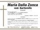 Maria Dalla Zonca ved. Sartorello