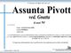 Assunta Pivotto ved. Gnatta