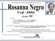 Rosanna Negro Ved. Abbà