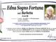 Edna Sogno Fortuna, ved. Barbetta