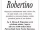 Robertino Simonetti, ringraziamento