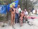 Tutti nudi a Varallo per l'inaugurazione della spiaggia naturista