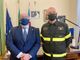 Incontro ufficiale del nuovo comandante dei Vigili del Fuoco con il sindaco di Biella