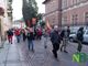 Biella: Fiaccolata dell'ANPI per celebrare la Festa della Liberazione e in onore dei caduti - Foto e Video Mattia Baù per newsbiella.it