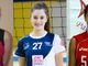 Eleonora Venturino (SprintVirtus), Camilla Sevarin (Teamvolley) e Irene DeRossi (Occhieppese)
