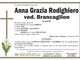 Rodighiero Anna Grazia, Ved. Brancaglion