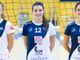 Francesca Quaglino, Adriana Esanu e Sofia Gaia Comoli del Teamvolley Under 19