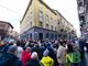 Biella: in piazza Santa Marta una manifestazione di solidarietà per il popolo iraniano - foto e video Riccardo Tosi