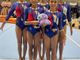 Ginnastica Biella, piccole atlete in gara a Torino.