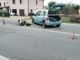 Incidente auto-moto a Cerrione, un ferito