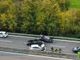 Incidente in superstrada tra Vigliano e Chiavazza, auto cappottata
