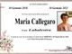 Anniversario Maria Callegaro nata Labalestra