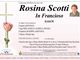 Rosina Scotti in Francioso