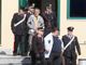 Un momento dell'arresto dei membri della banda che ha rapinato cinque volte il supermercato Unes di Dorzano Un momento dell'arresto dei membri della banda che ha rapinato cinque volte il supermercato Unes di Dorzano
