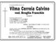 Vilma Cerreia Calvino, ved. Broglia Franchin