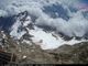 Vista dal rifugio Capanna Margherita, il più alto d'Europa a 4.554 metri di altitudine