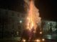 La pioggia non rovina la festa, a Valle Mosso il Falò di Natale
